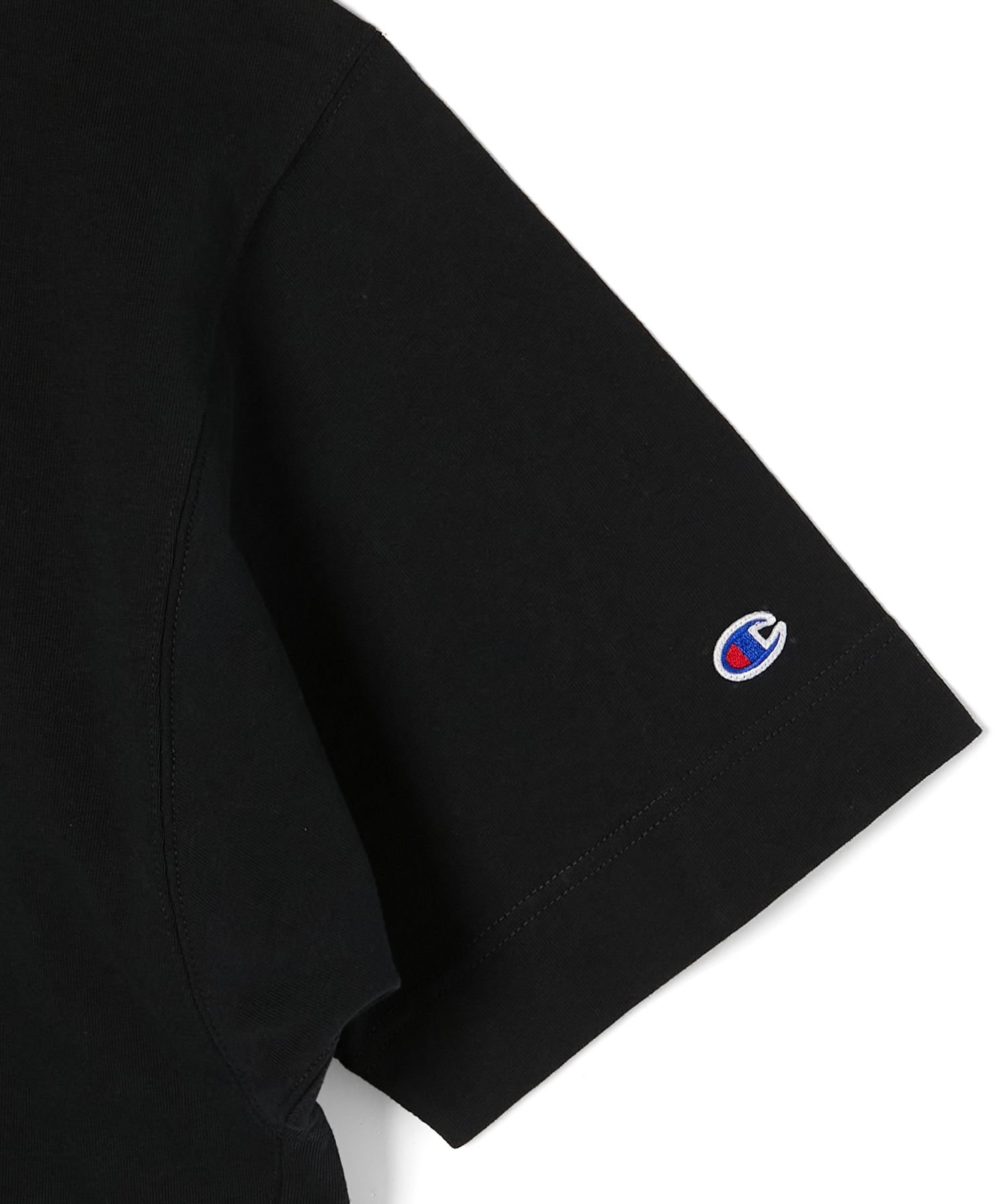 C8-B360 CREWNECK T-SHIRT / BLACK / CHAMPIONコラボティーシャツ