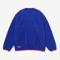 MICRO FLEECE CREW NECK PULLOVER / BLUE