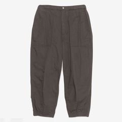 Ripstop Wide Cropped Field Pants / AH(Asphalt Gray)