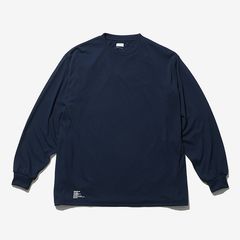 DRY JERSEY L/S CREW NECK TEE / NAVY