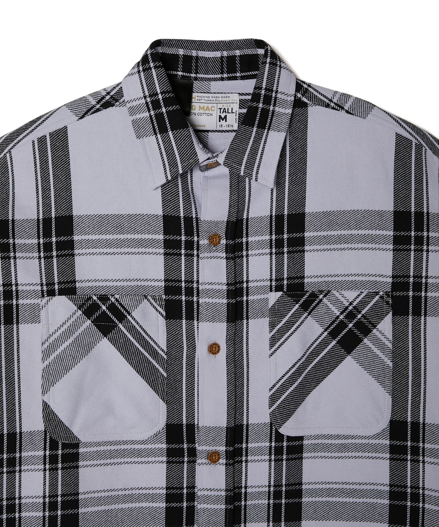 2251-SH40-013 / × BIG MAG SHIRT / GRY CHECK