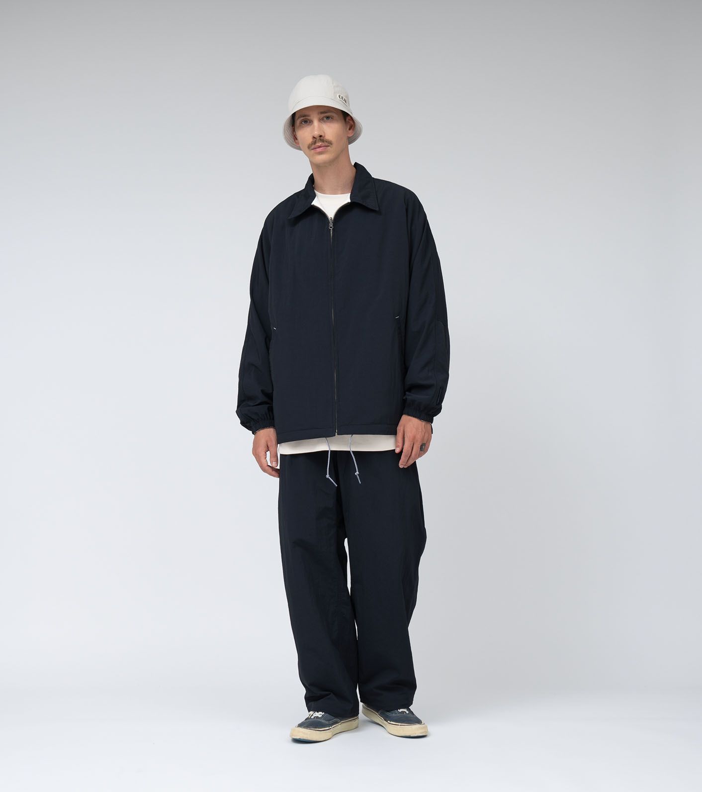 Reversible Coach Jacket / K(Black)