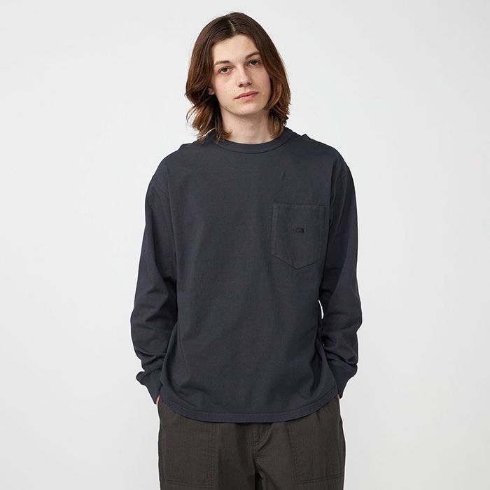 ☆送料・関税込☆THE NORTH FACE★BANFF L/S ZIP TEE★ THE NORTH FACE PURPLE LABEL - 8oz Field Long Sleeve Pocket
