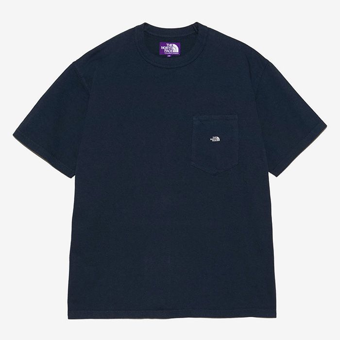 VIP【関税送料無料】希少 THE NORTH FACE BLUE COTTON T-SHIRT 24SS】【ユニセックス】THE NORTH FACE PURPLE LABEL ノース