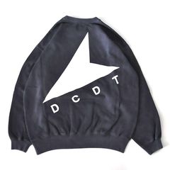 CETUS CREW NECK PIGMENT DYE / NAVY