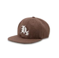 Hs Wool CAP / Brown / ウールキャップ