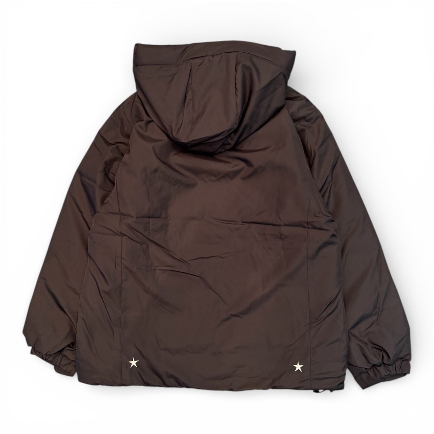 Insulated Full Zip Parka / BLACK / 中綿入りフーデッドジャケット