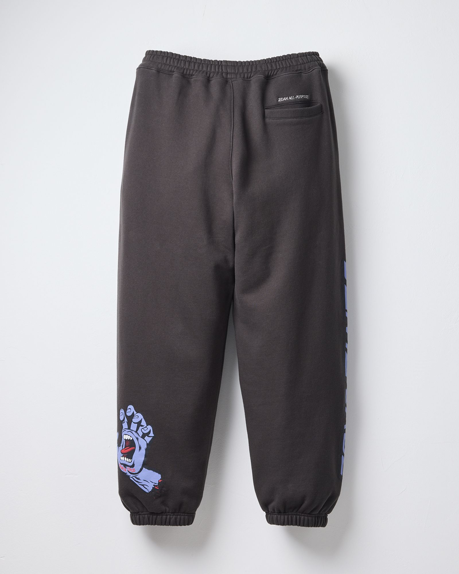 SANTA CRUZ / SCREAMING HAND SWEATPANTS / Faded Black