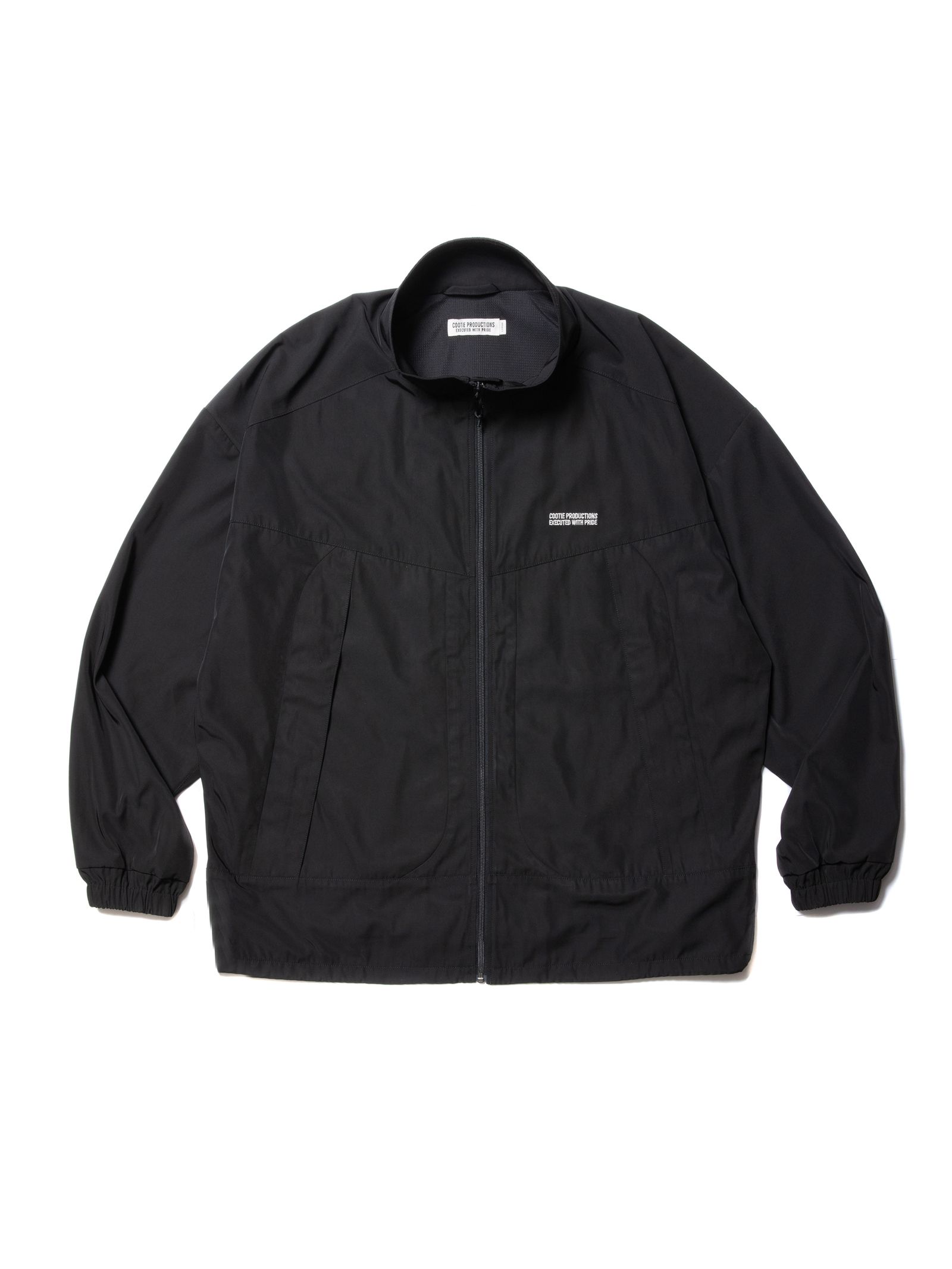 COOTIE PRODUCTIONS - RAZA TRACK JACKET / BLACK | Stripe Online Store