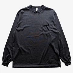 Merino Wool Pocket L/S Tee / Charcoal
