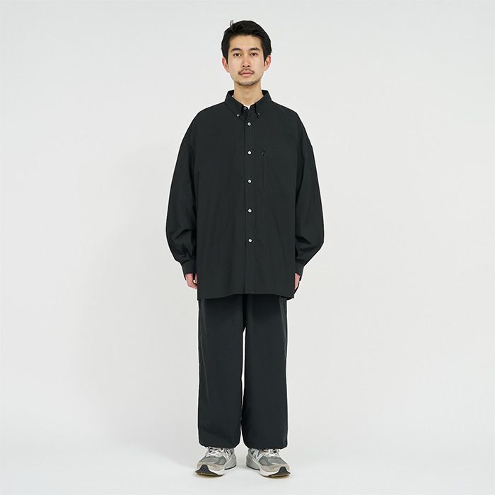DRY OXFORD CORPORATE L/S B.D SHIRT / BLACK