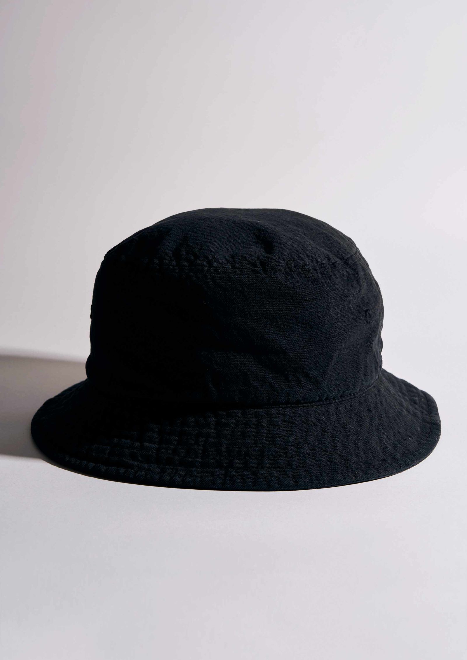 BUCKET HAT BLACK TWILL / BLACK