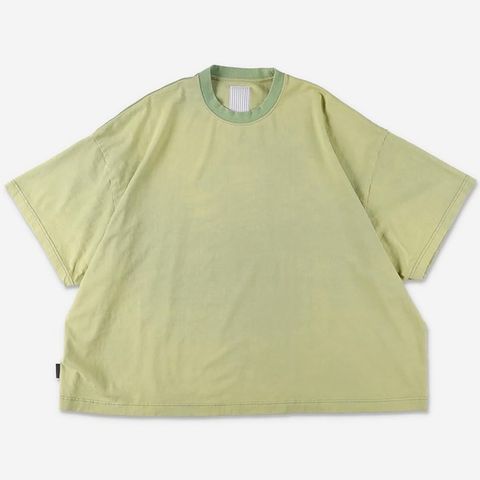 SUPER BIG FADE SS TEE | GREEN FADE