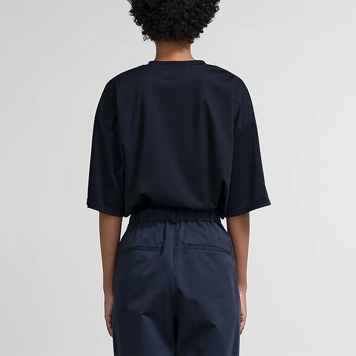 Women / Fine Smooth Crew Neck Tee / Black