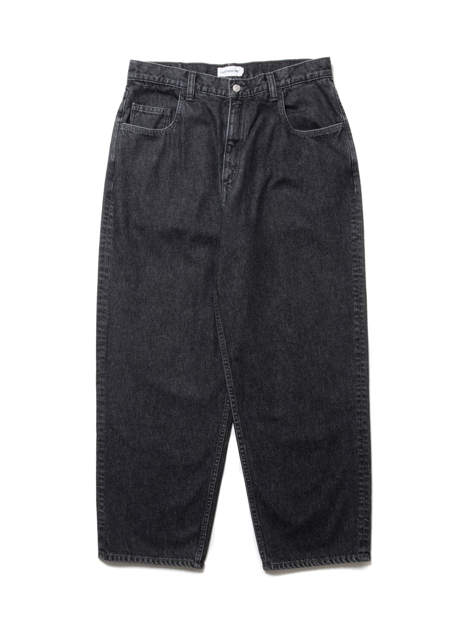 COOTIE PRODUCTIONS - 5 Pocket Denim Baggy Pants / Black Fade / バギーパンツ |  Stripe Online Store