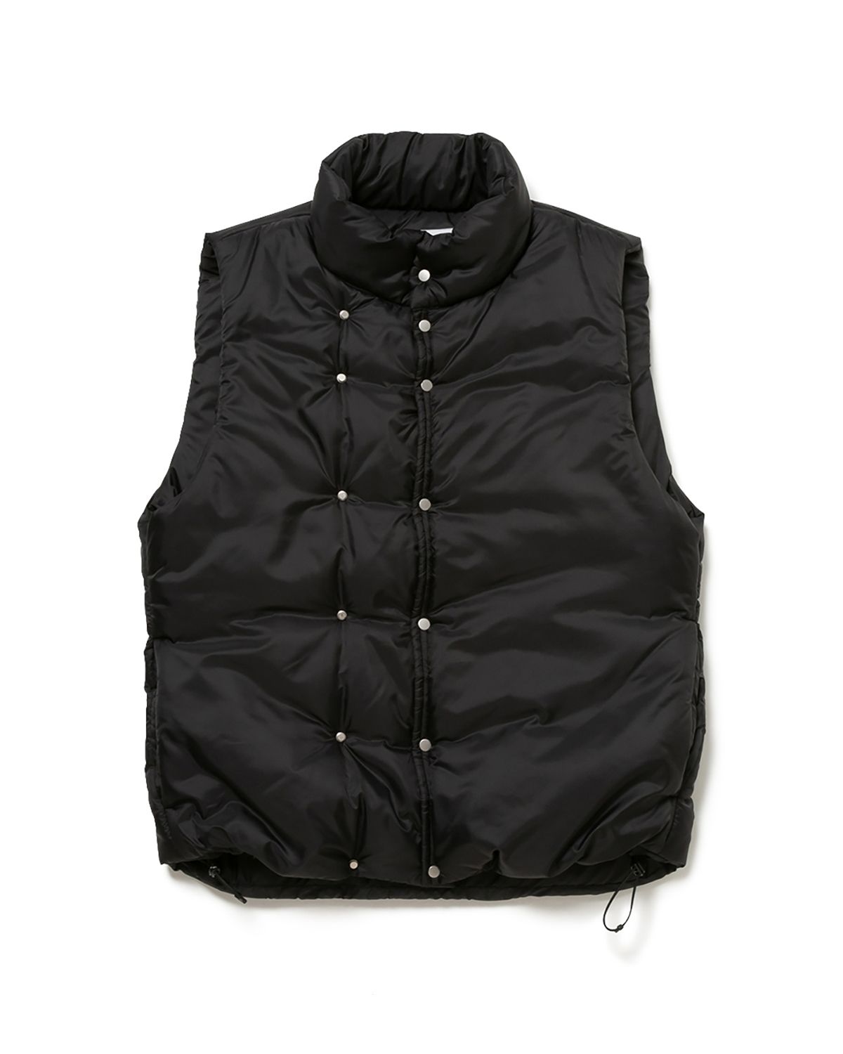 nonnative - HIKER PUFF VEST POLY TAFFETA / BLACK / ハイカーパフベスト | Stripe  Online Store