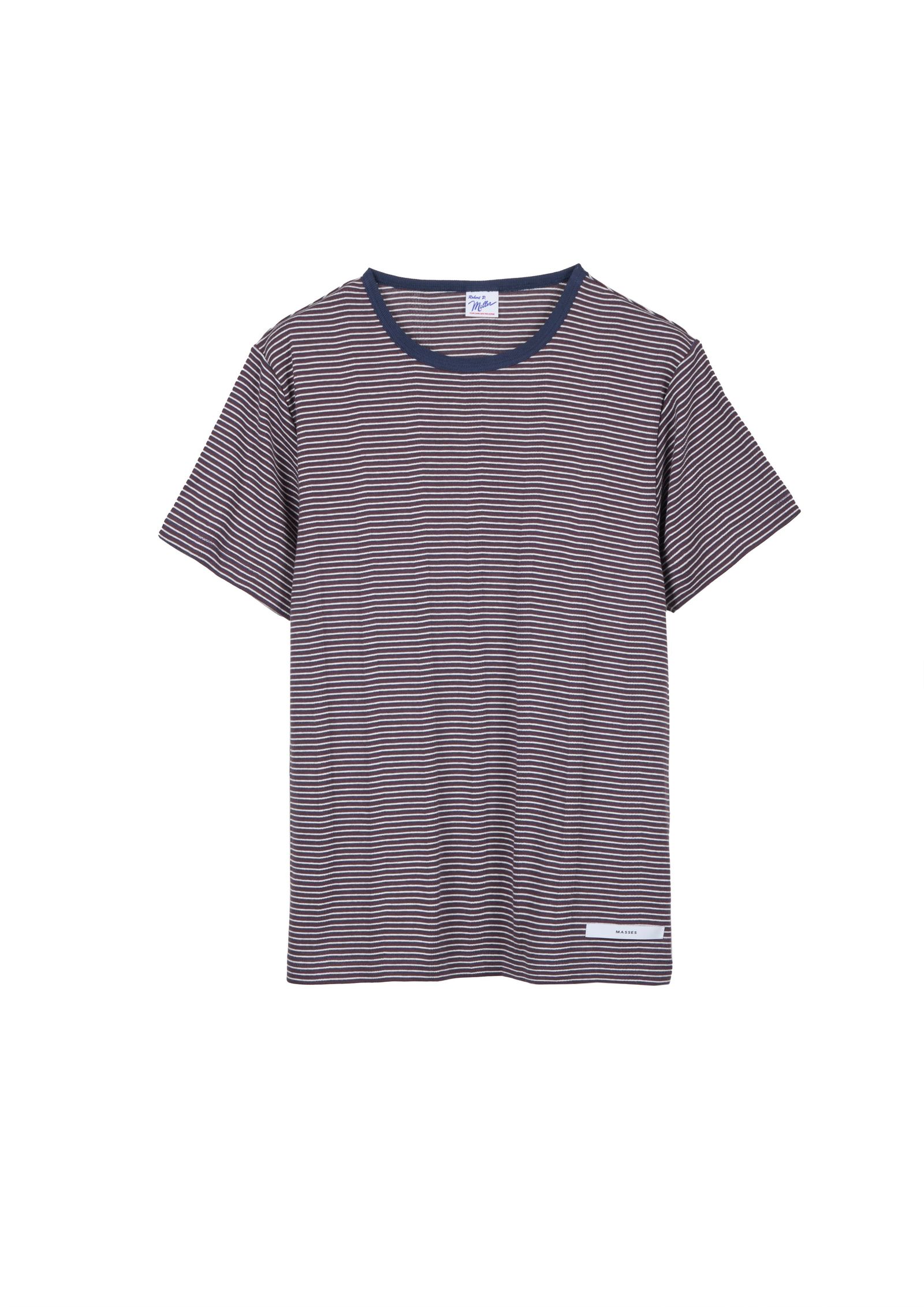 Robert P Miller TEE PACK / WHITE&NAVY / 2パックティー