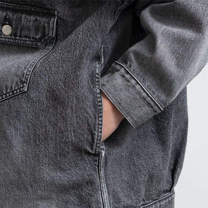 Selvage Denim Jacket  -LIGHT FADE- / BLACK LIGHT FADE