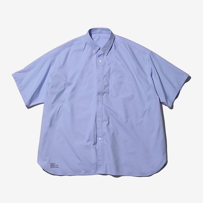 DRY OXFORD CORPORATE S/S B.D SHIRT / BLUE