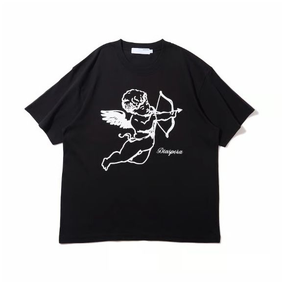 Cupid Tee / Black /  シルクスクリーンプリントティー