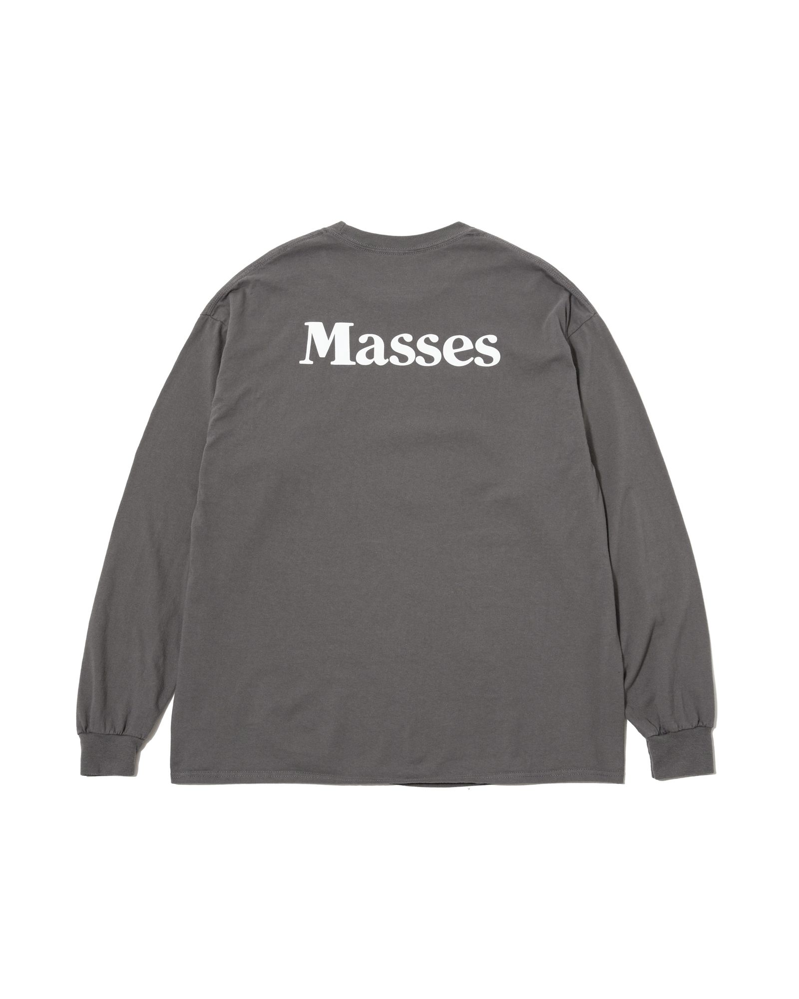 T-SHIRT L/S CROSS SNAKE / CHARCOAL / プリントL/Sティー