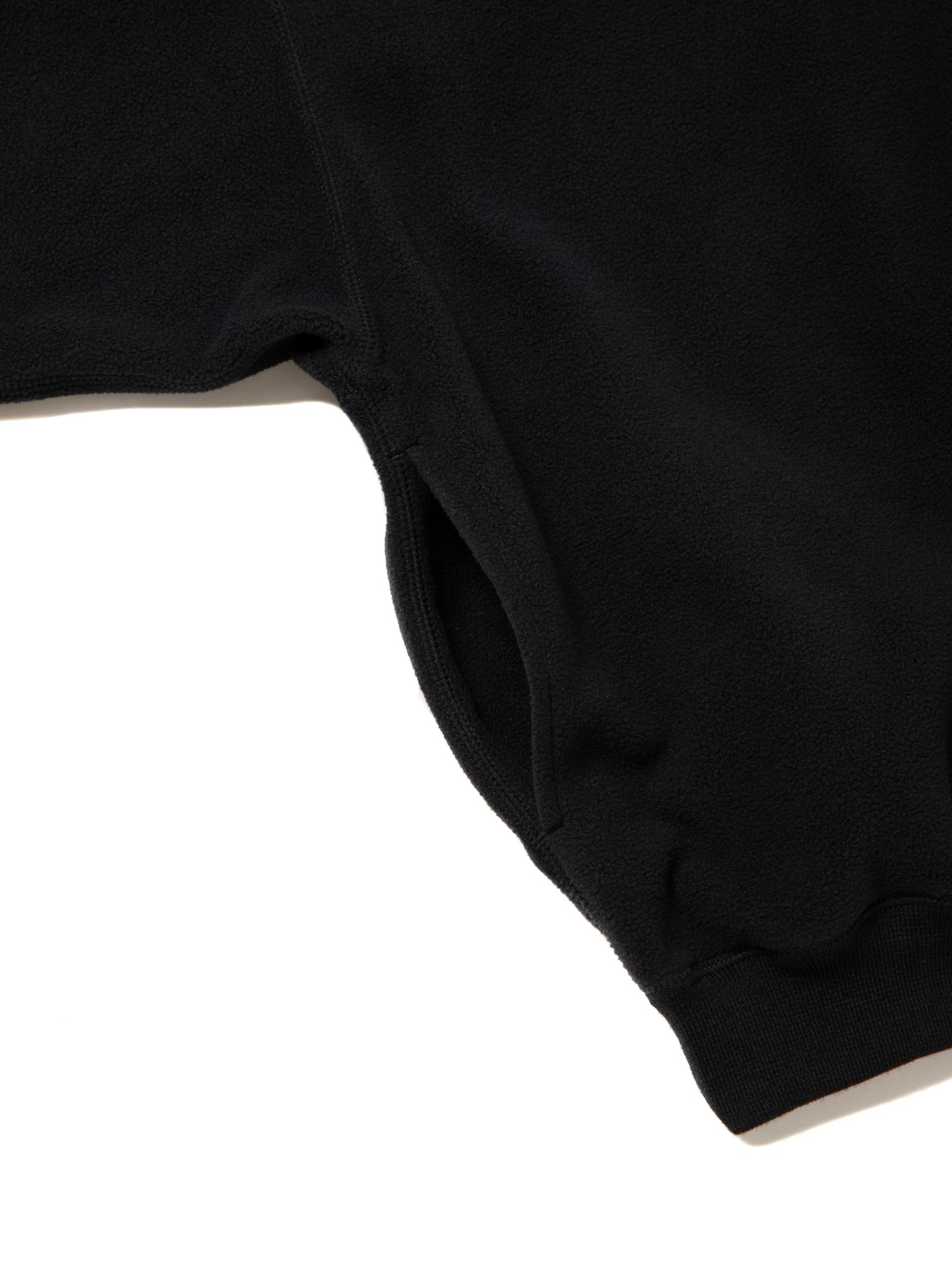 Fleece Sweat Crew / BLACK /  フリーススウェット / CTE-25A331