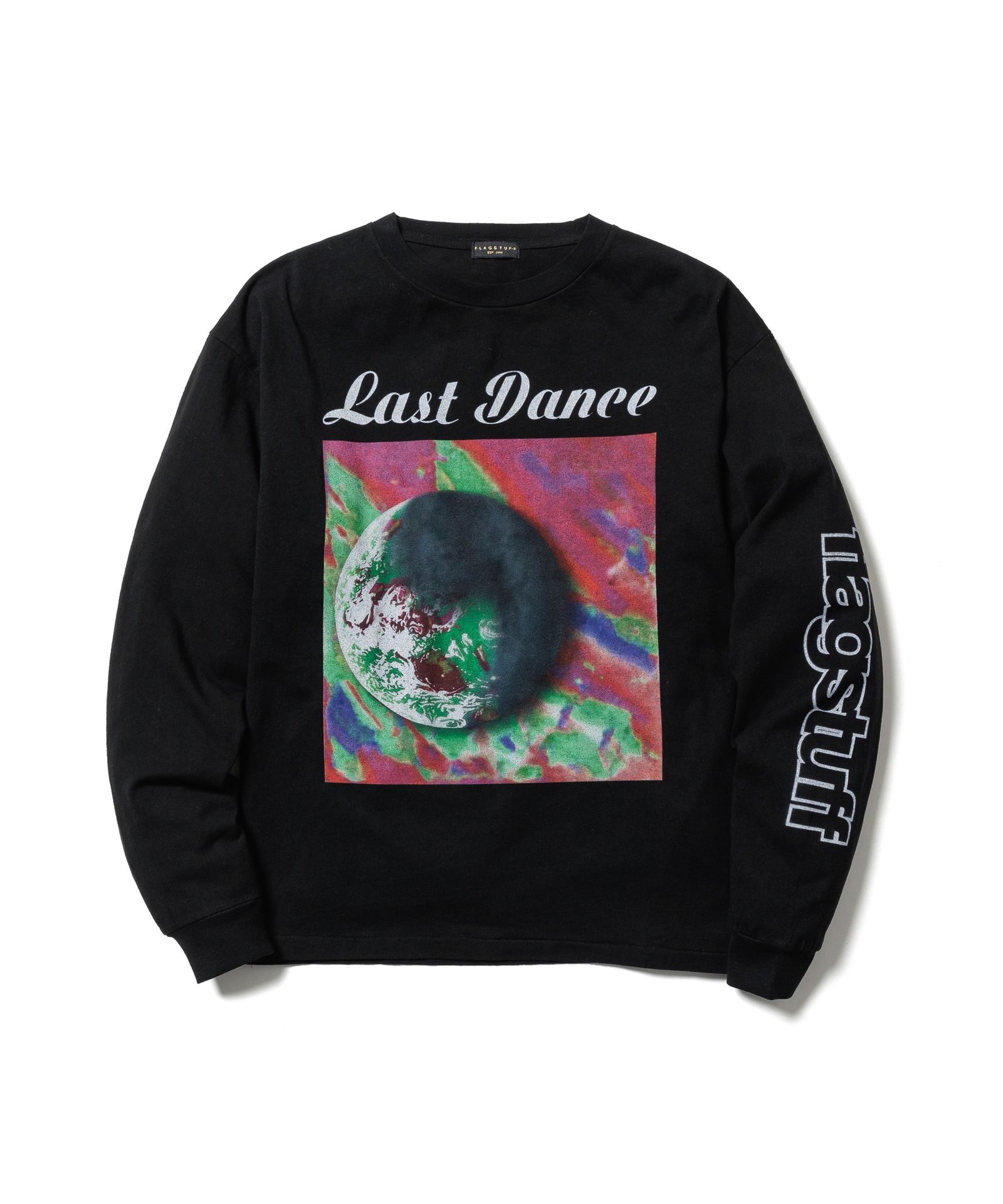 ”YIN YANG" LS TEE / BLACK / サンフェードロンティー