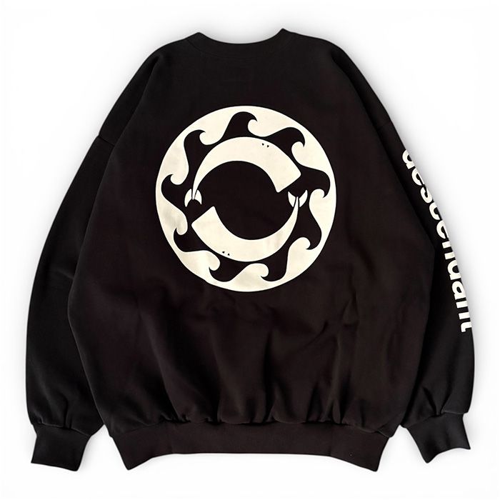 VORTEX CREW NECK / BLACK