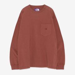8oz Field Long Sleeve Pocket Tee / RU(Rust)