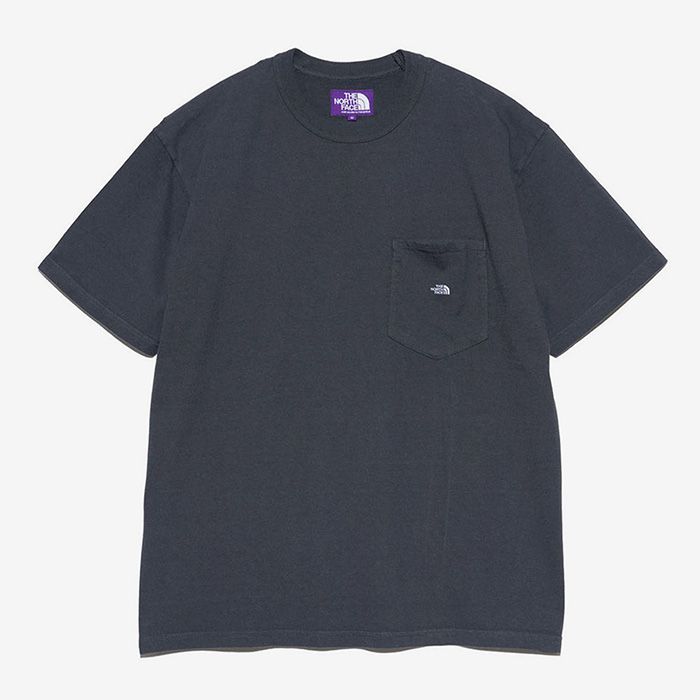THE NORTH FACE PURPLE LABEL - 7oz Pocket Tee / AO(Asphalt