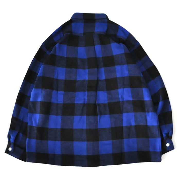 VANNING PLAID LS SHIRT / BLUE