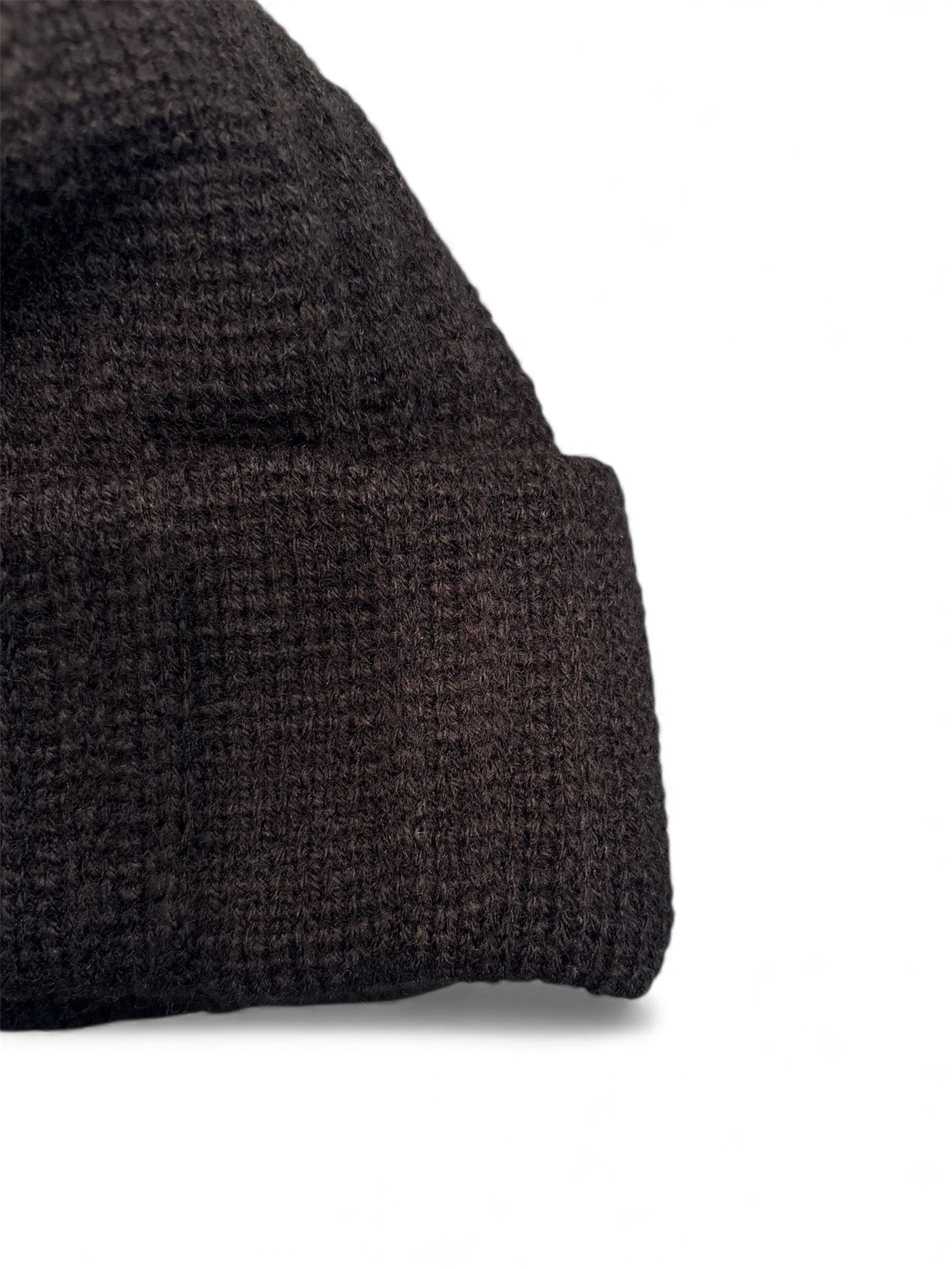Random Rib Cuffed Beanie / BLACK / ビーニー / CTE-25A502
