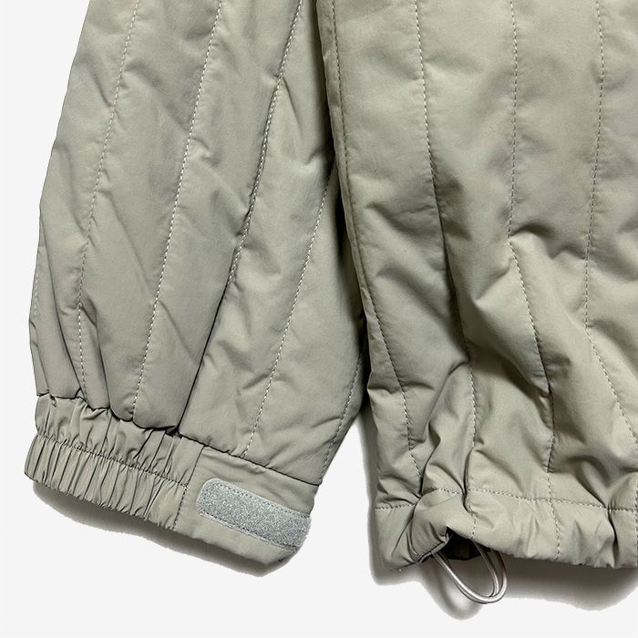 PERTEX UNLIMITED Quilted Crew Neck Pullover / GREGE