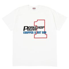 P POWER POCKET TEE / WHITE / プリントティー