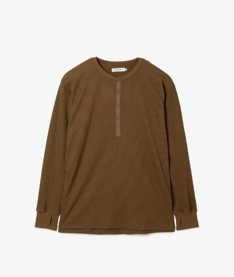 DWELLER L/S HENRY NECK TEE POLARTEC® THERMAL PRO® / COYOTE