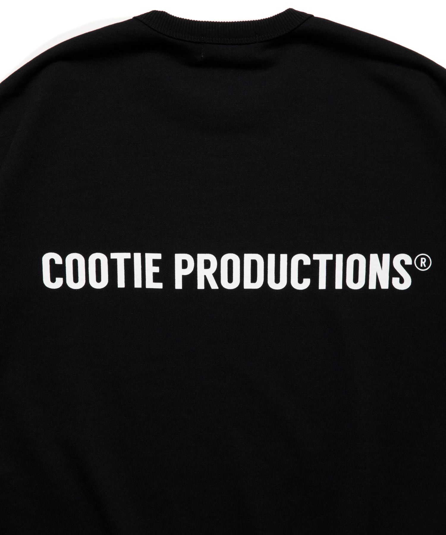 COOTIE PRODUCTIONS ブラック スウェット COOTIE PRODUCTIONS - Dry Tech Oversized Sweat Crew / BLACK
