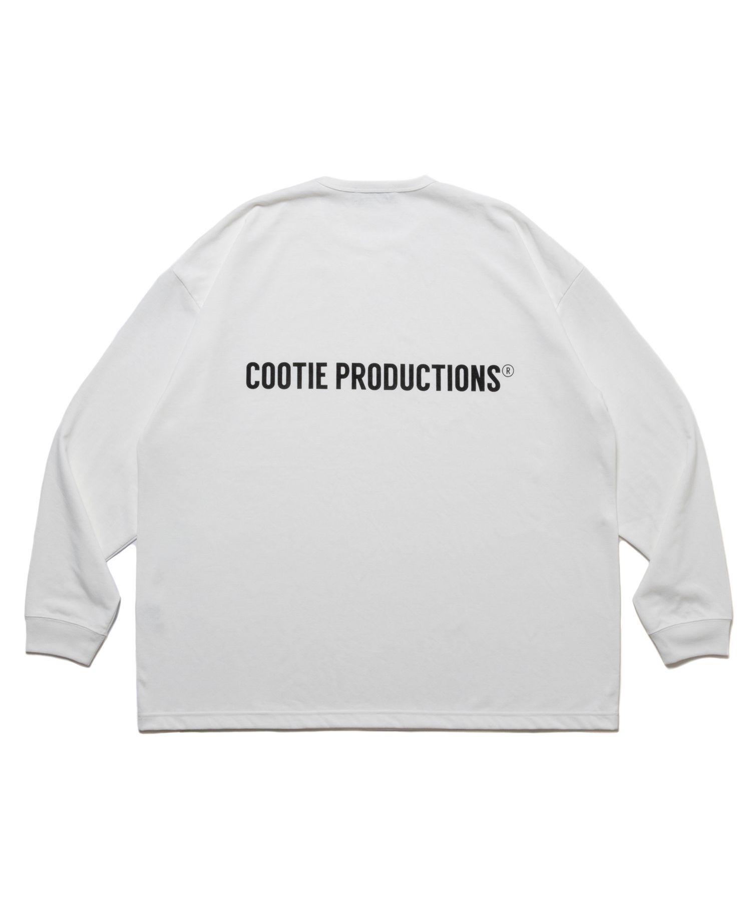 Dry Tech Jersey Oversized L/S Tee / WHITE /  ドライテックL/Sシャツ
