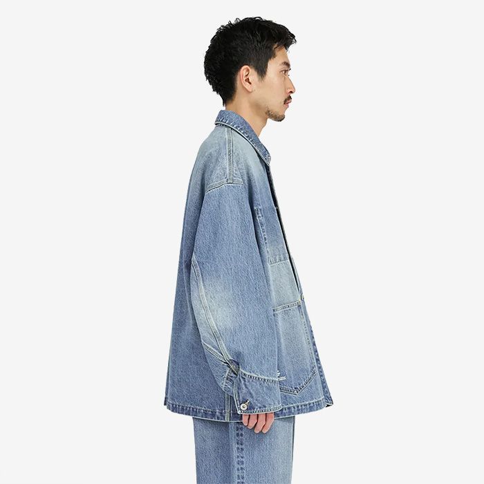 CORPORATE DENIM ENGINEER JACKET / LIGHT WASH