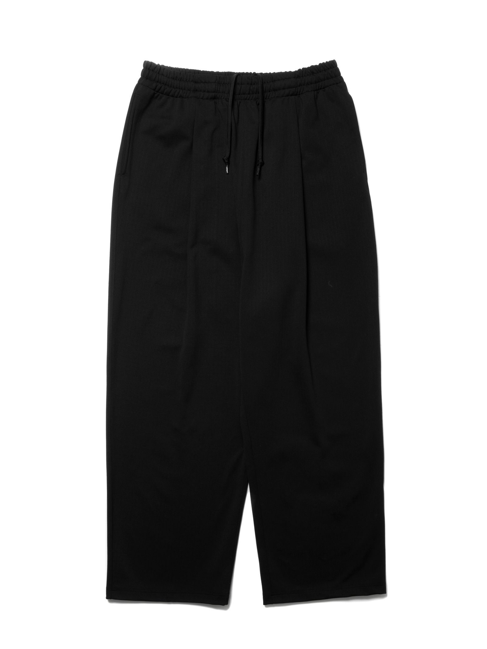 COOTIE PRODUCTIONS - Polyester Ripstop 1 Tuck Easy Pants / Black / リップストップ パンツ | Stripe Online Store