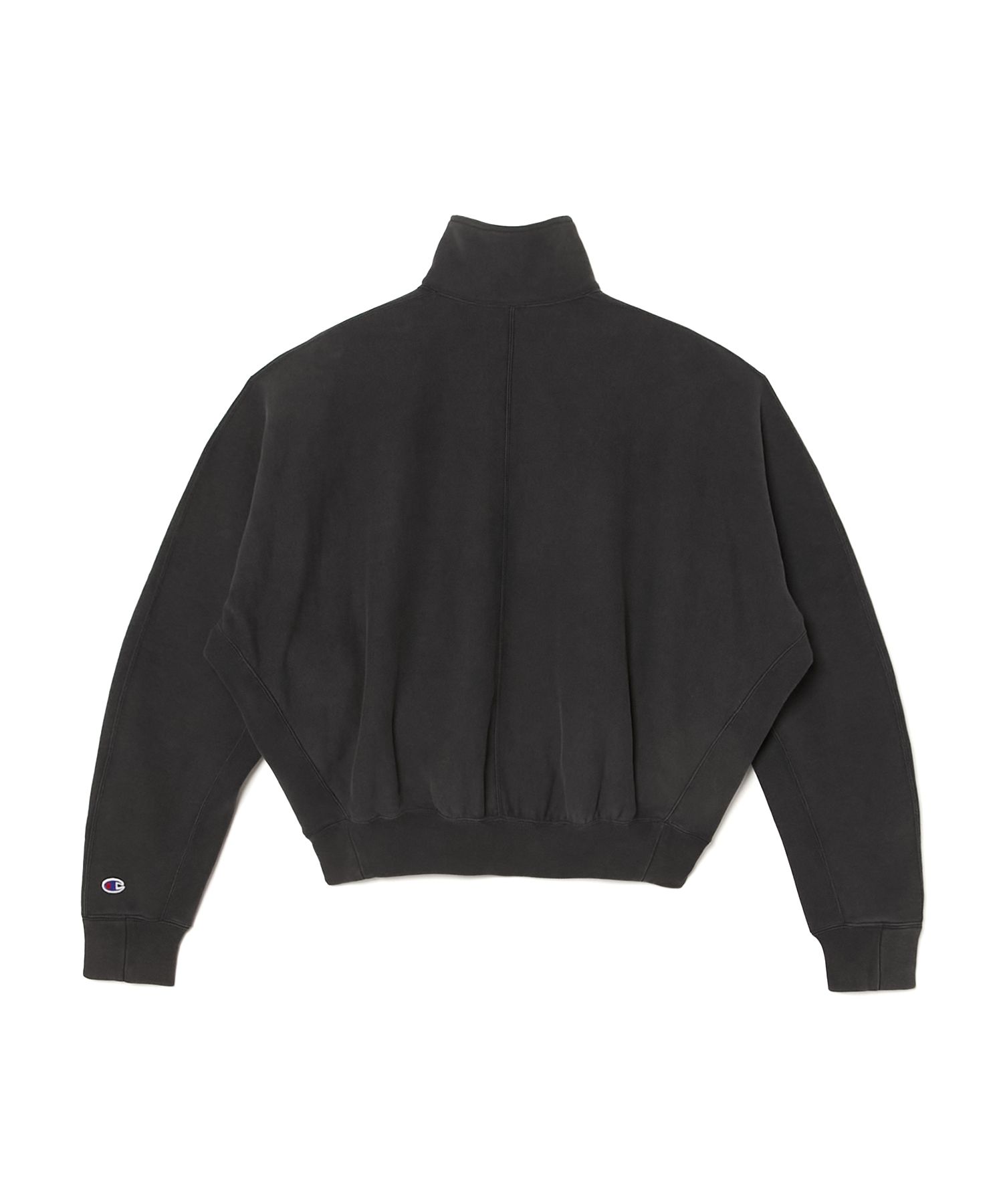 C8-C129 / HIGHNECK ZIP UP SWEATSHIRT / CHARCOAL / チャンピオンコラボ / ハイネックスウェット