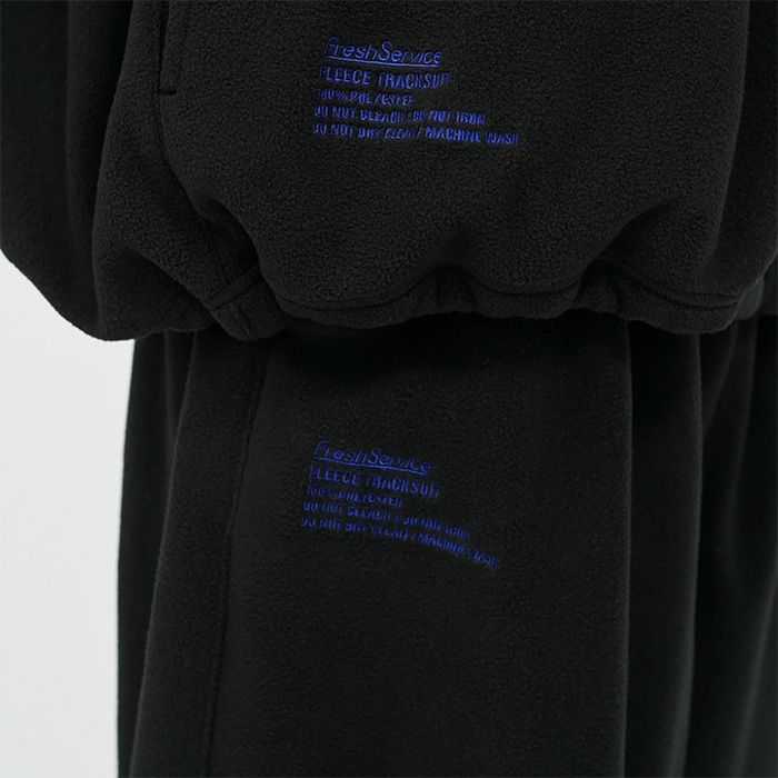 AS×FS FLEECE TRACK SUIT / BLACK