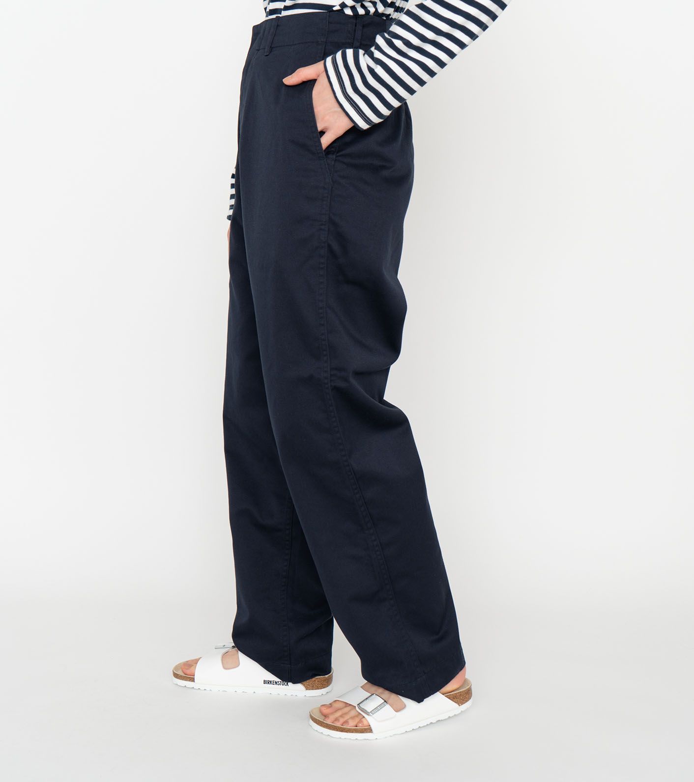 nanamica - Wide Chino Pants / NA(Natural) | Stripe Online Store