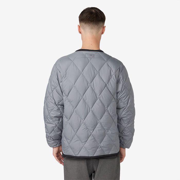 PERTEX QUANTUM PLAS Field Down Cardigan / LH(Light Gray)