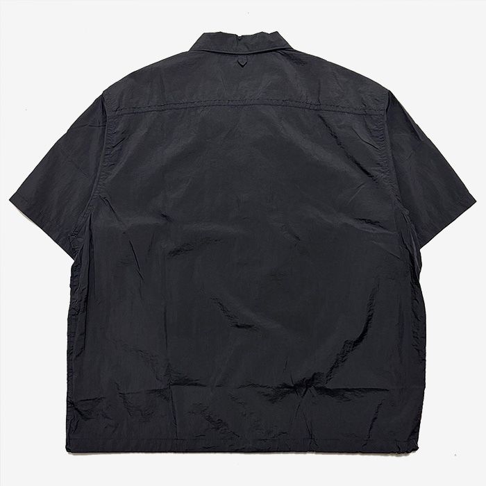 Nylon Taffeta Field S/S Shirt / AH(Asphalt Gray)