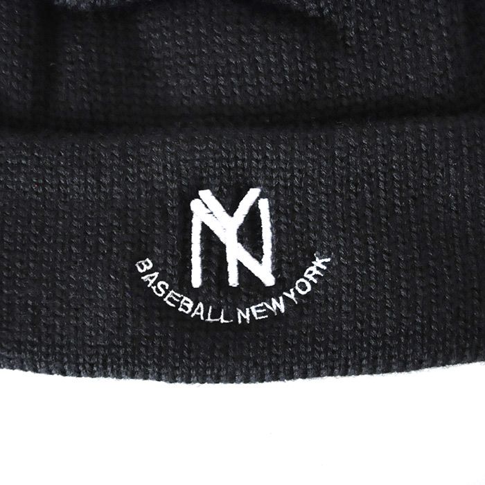 BASEBALL NY KNIT (No.26101) / BLACK