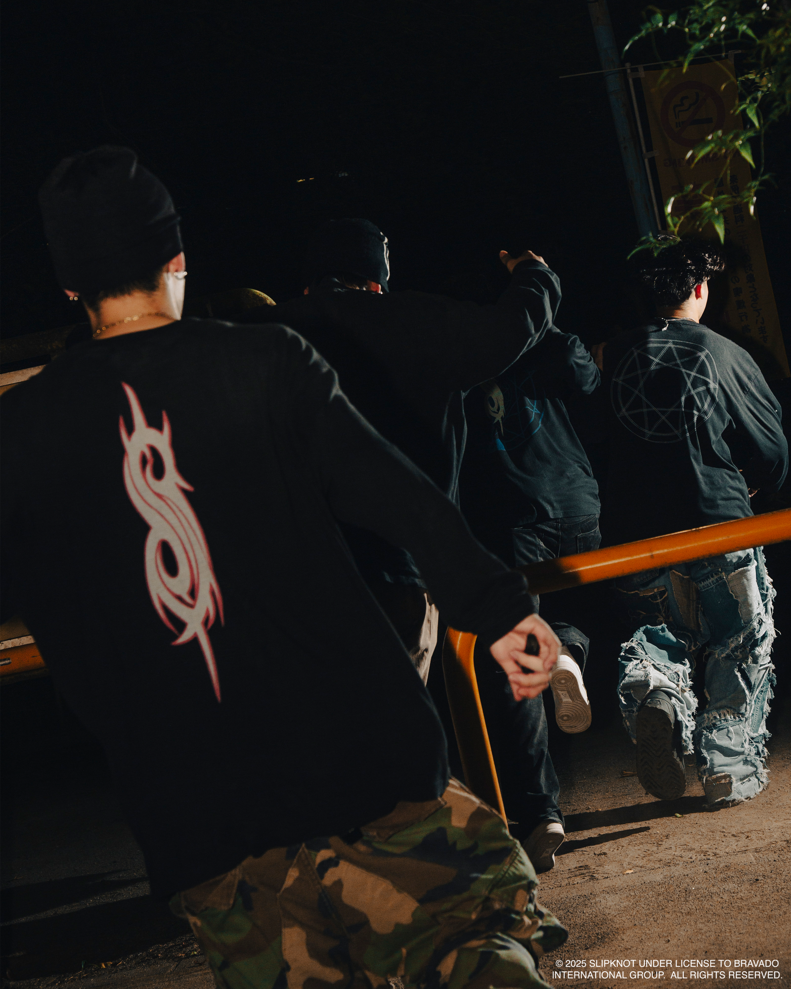 Slipknot LS TEE④ / BLACK / Slipknotコラボティー