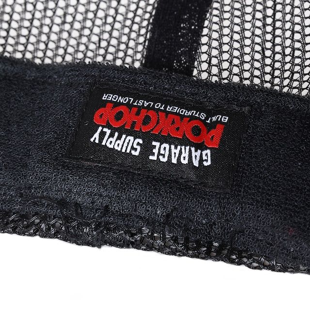 PORKY MESH CAP / BLACK