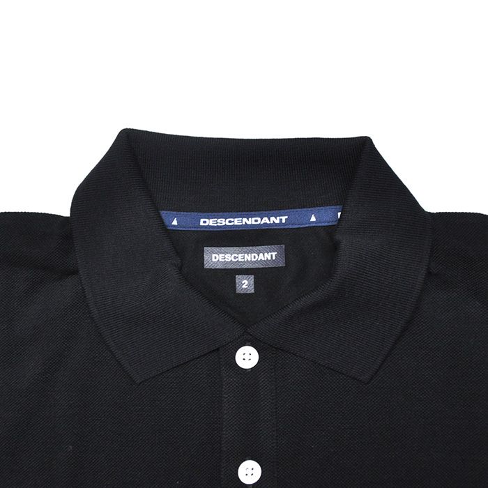 DESCENDANT CACHALOT POLO ポロシャツ 黒 WTAPS-