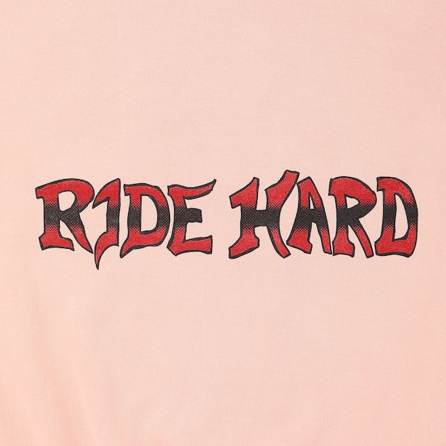 RIDE HARD HOODIE / DUSTY PINK / パーカー