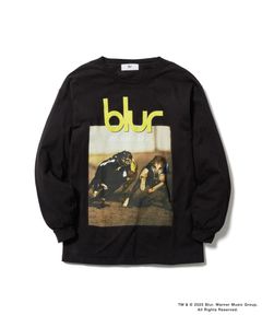 L/S TEE(xblur) / BLACK / blurコラボレーションロンティー